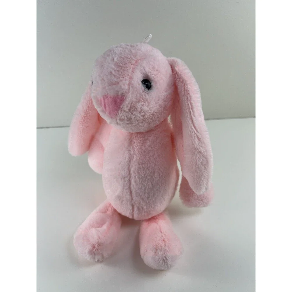 Stuffed Animal Plush Pink Bunny Rabbit Easter Bunny Easter Basket Toy 12” Gift